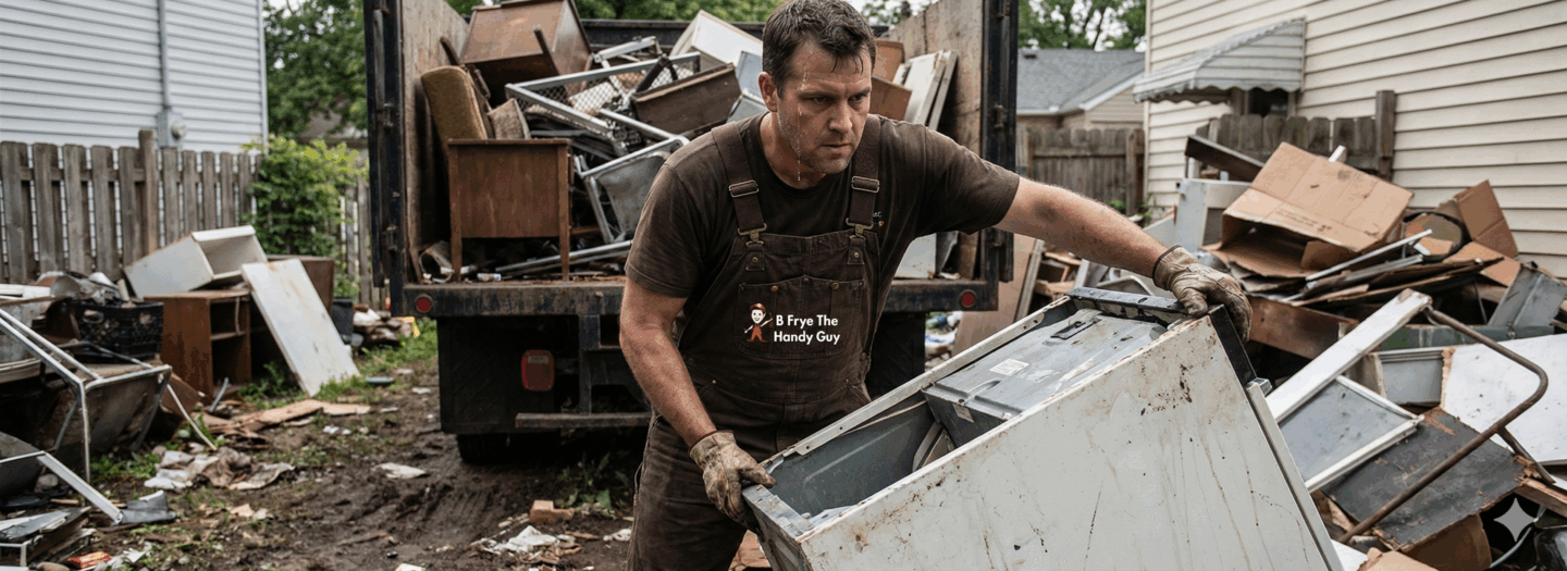 A Handyman Checklist for Junk Removal Before a Move